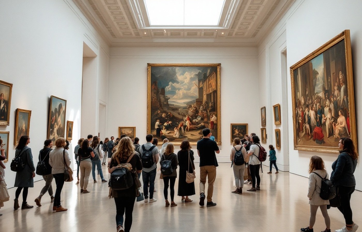Inside the Milwaukee Art Museum
