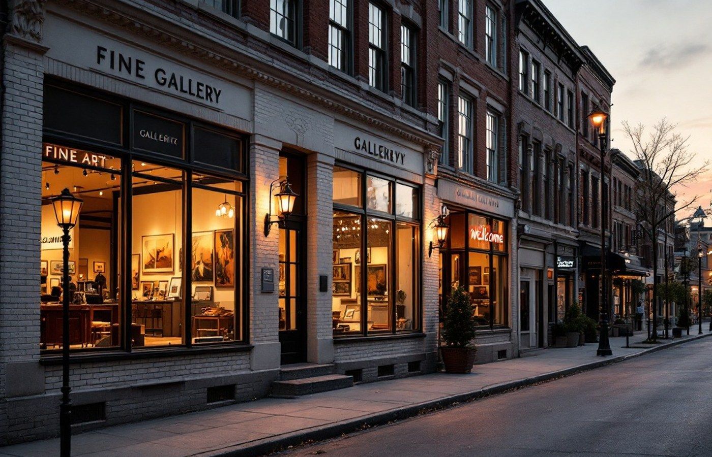 Evening in Milwaukee's Historic Third Ward