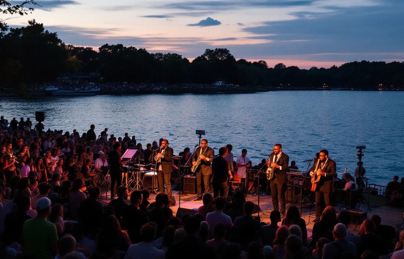 Live music at the festival