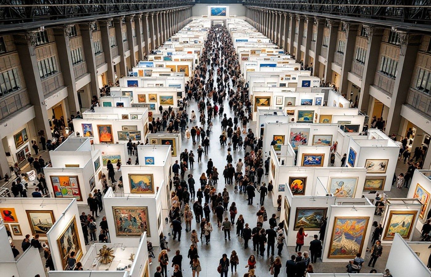 A great international art fair in full swing