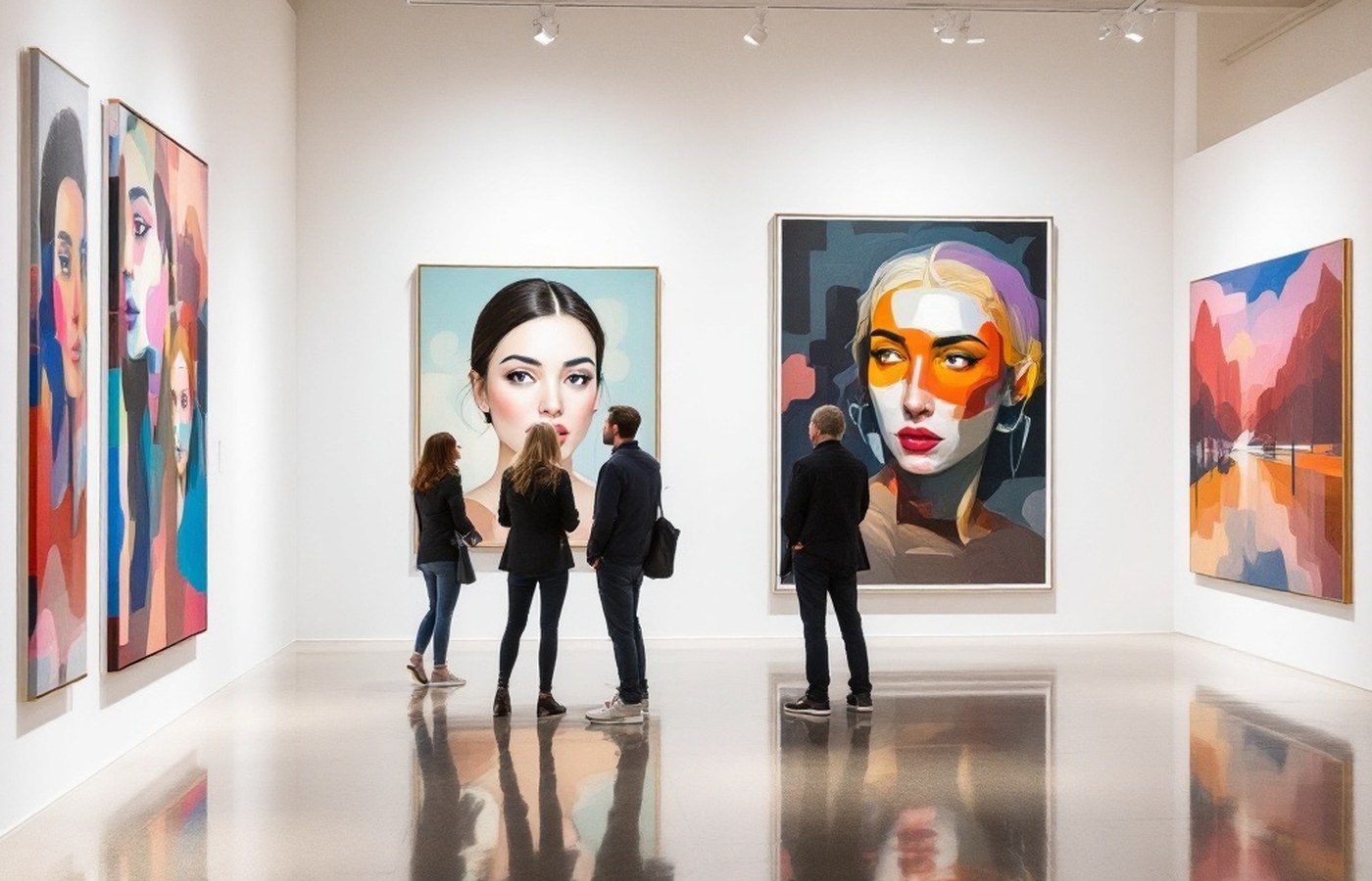 Inside one of Milwaukee's contemporary galleries