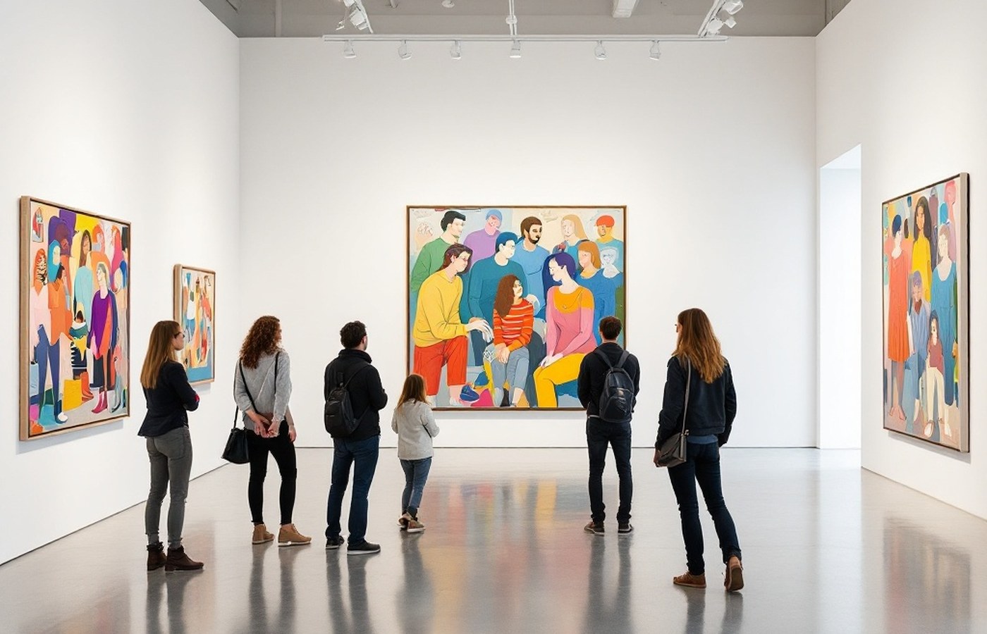 Contemporary gallery exhibition in Milwaukee