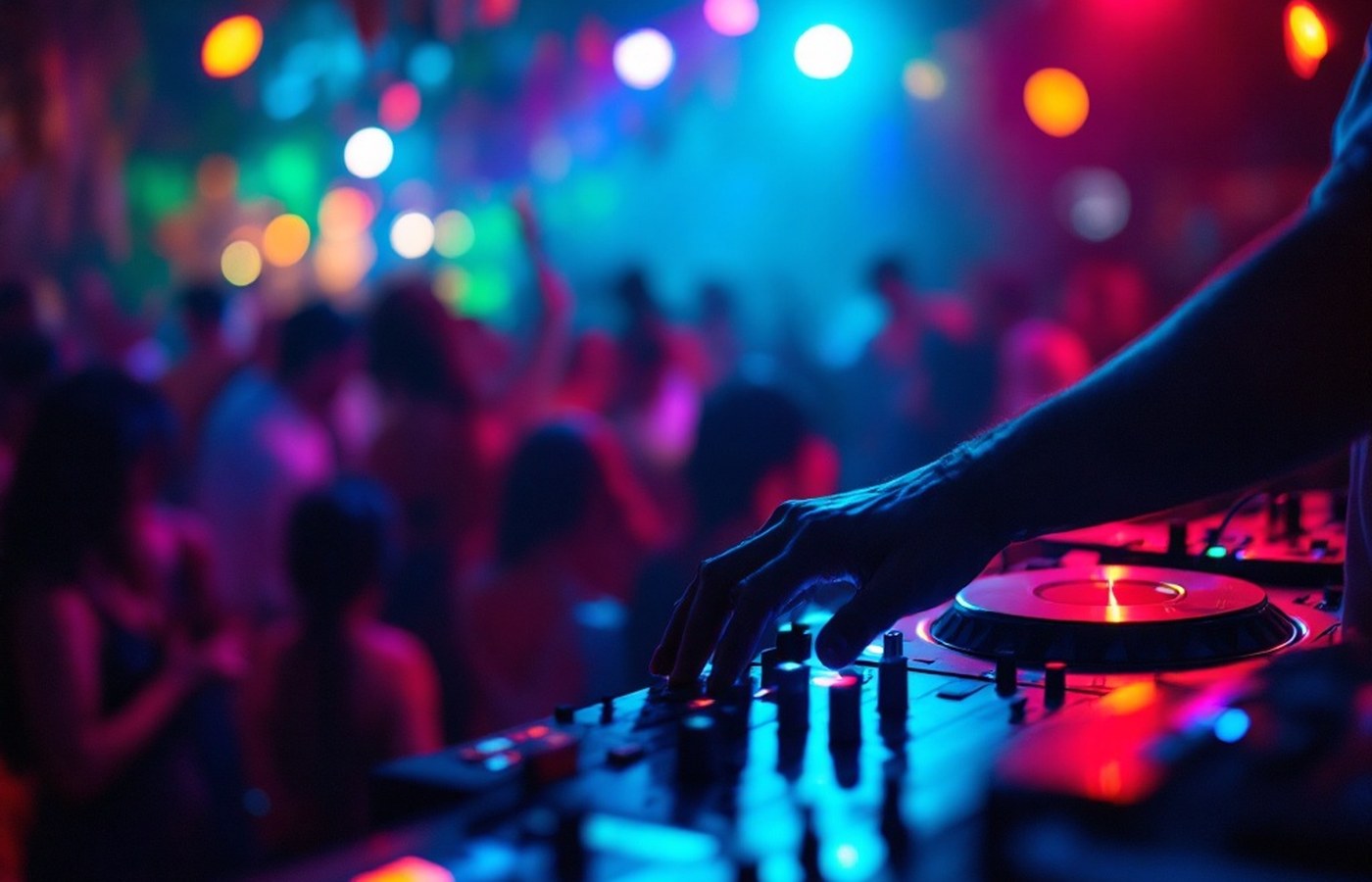DJ Freddy Fresh at the decks